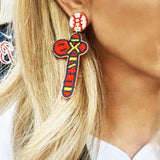 Tomahawk | Beaded Earrings