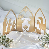 Christmas Nativity Folding Decor