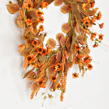 Mix Country Daisy Garden Wreath