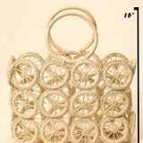 Boho Multi Circle Summer Beach Bag