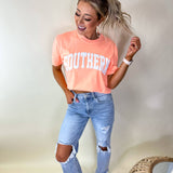 Southern Neon Cantaloupe Graphic Tee