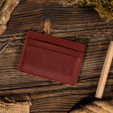 Theo Leather Card Holder Wallet |Multiple Colors
