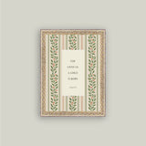 A Child is Born Framed Antique Art