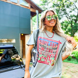 Game Day in the South Gray Graphic Tee