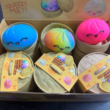 Squishy dumpling  MYSTERY rainbow and solid colors mix 