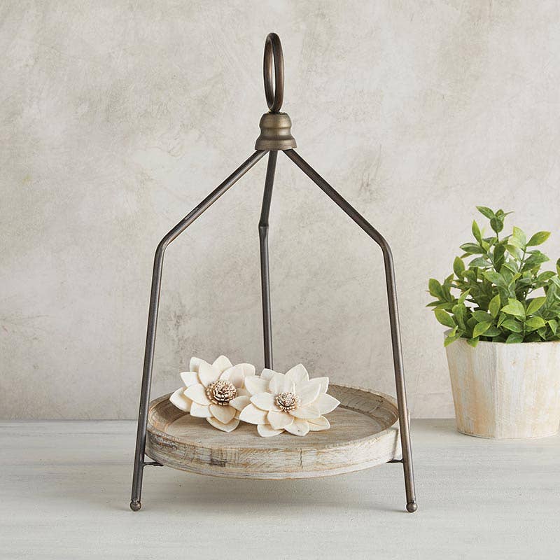 Cake Stand with Metal Holder