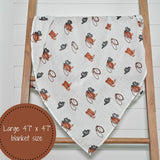 Baby Muslin Swaddle Blanket: Better In Boots