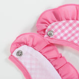 Pink Gingham 'Birthday Girl' Bib