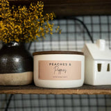 Peaches & Poppies | 10 oz Statement Candle