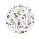 Christmas Edith Round Placemat