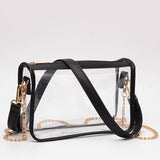 Clear Rectangle Stadium Concert Crossbody Bag