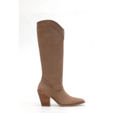 Classy Suede Western Women's Boots