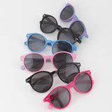 Kids Two-Toned Round Polarized Sunglasses | Assorted Colors