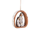 Christmas Rustic Nativity Ornament