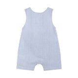Baseball Smocked Shortalls