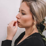 Olive Velvet Bow Scrunchie