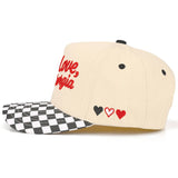 With Love From Georgia Letter on Two Tone Trucker Hat