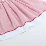 Strawberry Smocked Bishop Dress