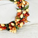 Pip Berry Taper/Napkin Ring-Pumpkin Spice