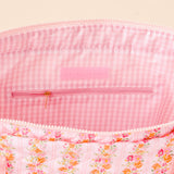 Quilted Tote Bag | Petal Parade Pink