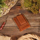 Personalized Leather Wallet with Magnet Clip