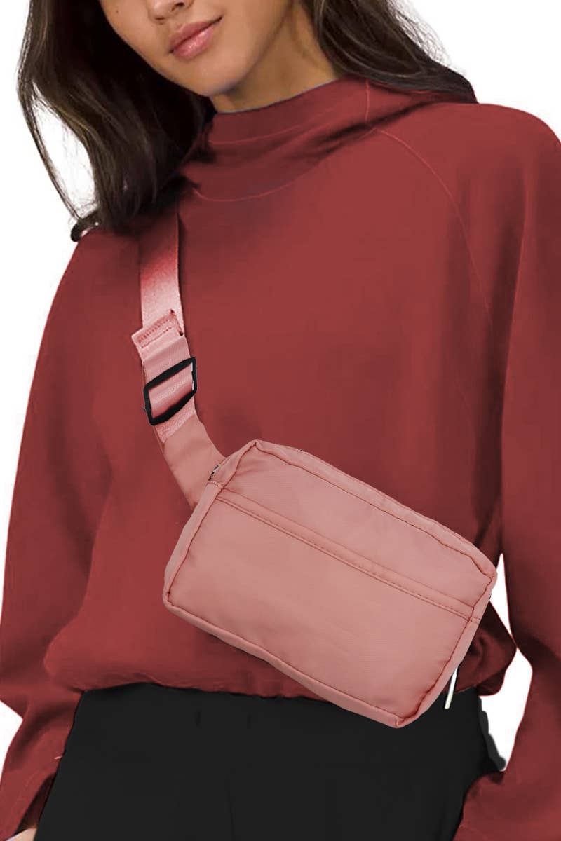 Matte Pastel Color Belt Bag