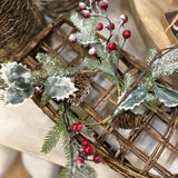 Holiday Eucalyptus Candle Ring