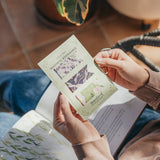 Lavender Magnetic Bookmark Set