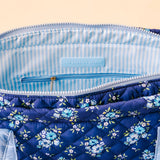 Quilted Tote Bag | Endless Daydream Navy