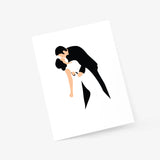 Wedding Couple - Wedding & Anniversary Card