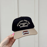 It's A Full Time Job Raising My Husband Embroidered Hat