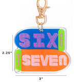 6|7: Backpack Charm/Keychain