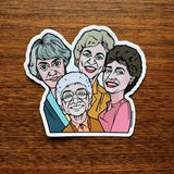 Golden Girls Sticker | Waterproof Vinyl Decal