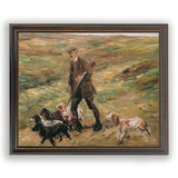 Countryman Framed Vintage Oil Print