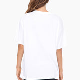 Organic Cotton Boyfriend Tee | White