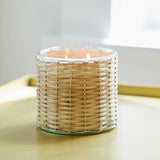 Myrrh Wood 2 Wick Handwoven Candle