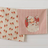Vintage Santa Tea Towel Set