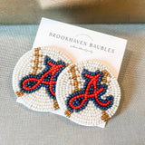 For The A | Beaded Earrings