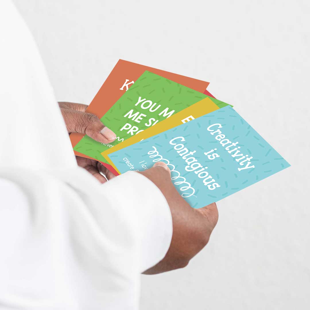 Bright Notes for Bright Minds Tear & Share Cards