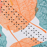 Multi Color Leaves Double Layer Inverted Umbrella
