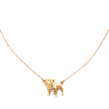 Dainty Bulldog Necklace