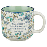 Mug Teal New Mercies Lam. 3:22-23