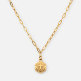 Radiant Cross Necklace