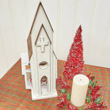 Christmas Rustic Church Card Holder