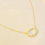 Clustered Glass Jewel Necklace