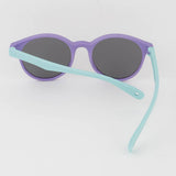 Kids Two-Toned Round Polarized Sunglasses | Assorted Colors