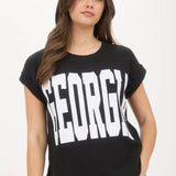 Georgia Short Sleeve Knit Sweater