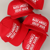 Make America Great Again Red 5 Panel Trucker Hat