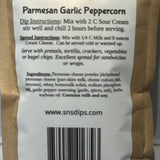 Parmesan Garlic Peppercorn Dip Mix