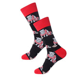 Black Bulldog Socks